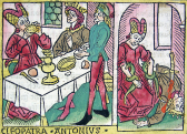 Giovanni Boccaccio, De claris mulieribus, Ulm 1473, Antonius a Kleopatra