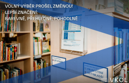 Volný výběr prošel změnou! Lepší značení: Barevně, přehledně, pohodlně