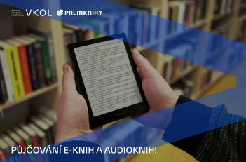 Půjčování e-knih a audioknih 5 titulů měsíčně